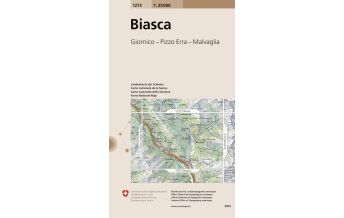 Hiking Maps Switzerland 1273 Biasca Bundesamt für Landestopographie