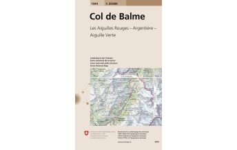 Hiking Maps France 1344 Col de Balme Bundesamt für Landestopographie