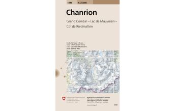 Hiking Maps Switzerland 1346 Chanrion Bundesamt für Landestopographie