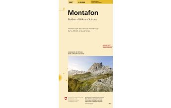 Wanderkarten Österreich Montafon Bundesamt für Landestopographie