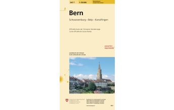 243T Bern Wanderkarte Bundesamt für Landestopographie
