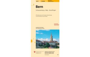 243T Bern Wanderkarte Bundesamt für Landestopographie
