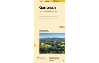 Wanderkarten Schweiz & FL 253T Gantrisch Wanderkarte Bundesamt für Landestopographie