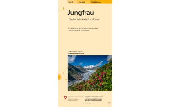 Wanderkarten Schweiz & FL Landeskarte der Schweiz 264T, Jungfrau 1:50.000 Bundesamt für Landestopographie