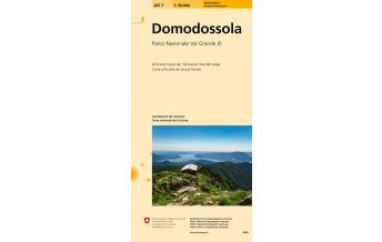 Hiking Maps Europe 285T Domodossola Wanderkarte Bundesamt für Landestopographie