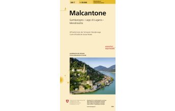 Wanderkarten Schweiz & FL Malcantone Bundesamt für Landestopographie