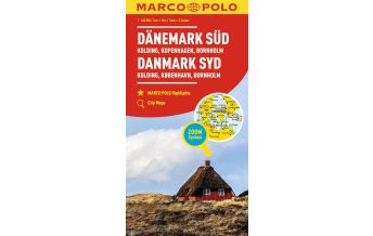 Straßenkarten Skandinavien MARCO POLO Regionalkarte Dänemark Süd 1:200.000 Mairs Geographischer Verlag Kurt Mair GmbH. & Co.