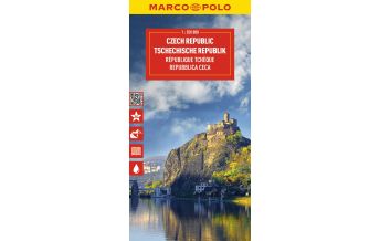 Straßenkarten Tschechien MARCO POLO Reisekarte Tschechische Republik 1:350.000 Mairs Geographischer Verlag Kurt Mair GmbH. & Co.