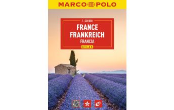 Reise- und Straßenatlanten MARCO POLO Reiseatlas Frankreich 1:300.000 Mairs Geographischer Verlag Kurt Mair GmbH. & Co.