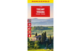 Straßenkarten Italien MARCO POLO Reisekarte Italien 07 Toskana 1:225.000 Mairs Geographischer Verlag Kurt Mair GmbH. & Co.
