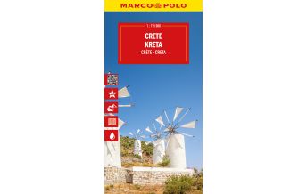 Straßenkarten Griechenland MARCO POLO Reisekarte Kreta 1:175.000 Mairs Geographischer Verlag Kurt Mair GmbH. & Co.