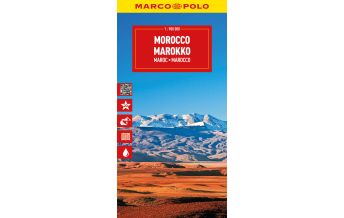 Straßenkarten Marokko MARCO POLO Reisekarte Marokko 1:900.000 Mairs Geographischer Verlag Kurt Mair GmbH. & Co.