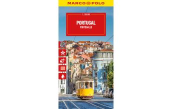 Straßenkarten Portugal MARCO POLO Reisekarte Portugal 1:350.000 Mairs Geographischer Verlag Kurt Mair GmbH. & Co.