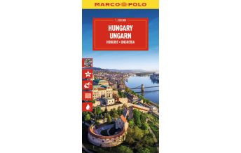 Straßenkarten Ungarn MARCO POLO Reisekarte Ungarn 1:350.000 Mairs Geographischer Verlag Kurt Mair GmbH. & Co.