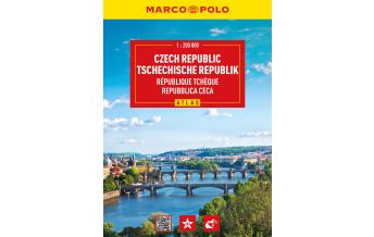 Reise- und Straßenatlanten MARCO POLO Reiseatlas Tschechische Republik 1:200.000 Mairs Geographischer Verlag Kurt Mair GmbH. & Co.