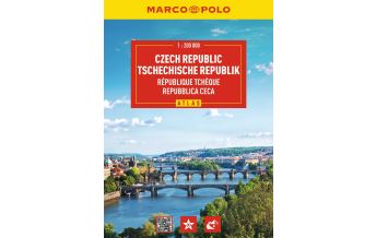 Road & Street Atlases MARCO POLO Reiseatlas Tschechische Republik 1:200.000 Mairs Geographischer Verlag Kurt Mair GmbH. & Co.