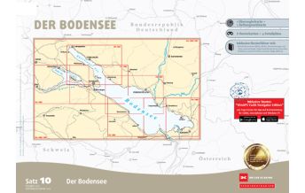Nautical Charts Sportbootkarten Satz 10: Bodensee (Ausgabe 2025) Delius Klasing Verlag GmbH