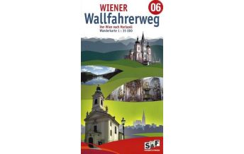 Long Distance Hiking Wiener Wallfahrerweg 06 von Wien nach Mariazell - mit Karten 1:35.000 Schubert & Franzke & Muntii Nostri