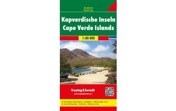 Road Maps Africa f&b Autokarte Kapverdische Inseln 1:80.000 Freytag-Berndt und ARTARIA