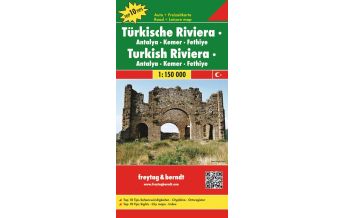 Road Maps f&b Autokarte Türkische Riviera - Antalya - Kemer - Fethiye 1:150.00 Top 10 Tips Freytag-Berndt und ARTARIA