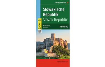 Road Maps Slovakia Slowakische Republik, Autokarte 1:400.000 Freytag-Berndt und ARTARIA