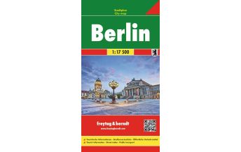 City Maps Berlin, Stadtplan 1:17.500 Freytag-Berndt und ARTARIA