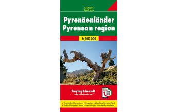 f&b Straßenkarten Pyrenäenländer, Autokarte 1:400.000 Freytag-Berndt und ARTARIA