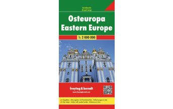Road Maps Europe f&b Autokarte Osteuropa 1:2 Mio. Freytag-Berndt und ARTARIA