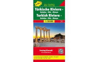 Road Maps f&b Autokarte Türkische Riviera - Antalya - Side - Alanya 1:150.000 Top 10 Tips Freytag-Berndt und ARTARIA