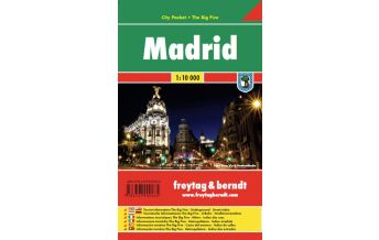 City Maps Madrid, City Pocket + The Big Five Freytag-Berndt und ARTARIA