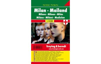 f&b Stadtpläne Mailand, City Pocket + The Big Five Freytag-Berndt und ARTARIA