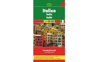 Road Maps Italy freytag & berndt Auto + Freizeitkarte Italien 1:1 Mio. Freytag-Berndt und ARTARIA