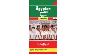 Road Maps Middle East f&b Autokarte Ägypten 1:800.000 Freytag-Berndt und ARTARIA