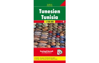 Straßenkarten Afrika f&b Autokarte Tunesien 1:700.000 KOMPASS freytag & berndt