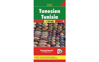 Road Maps Africa f&b Autokarte Tunesien 1:700.000 Freytag-Berndt und ARTARIA