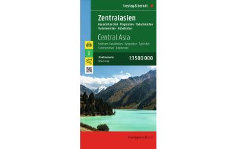 Straßenkarten Asien Zentralasien, Straßenkarte 1:1.500.000, freytag & berndt KOMPASS freytag & berndt