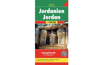Straßenkarten Naher Osten f&b Autokarte Jordanien 1:700.000 KOMPASS freytag & berndt