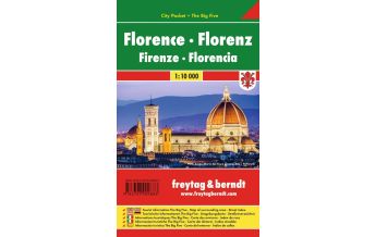 City Maps Florenz, Stadtplan 1:10.000, City Pocket + The Big Five Freytag-Berndt und ARTARIA