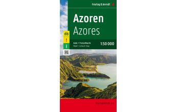 Road Maps Portugal Azoren, Auto- und Freizeitkarte 1:50.000, freytag & berndt Freytag-Berndt und ARTARIA