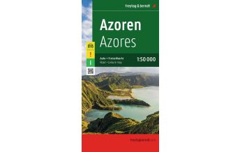 Road Maps Portugal Azoren, Auto- und Freizeitkarte 1:50.000, freytag & berndt Freytag-Berndt und ARTARIA