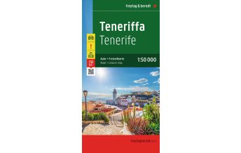 Road Maps Spain Teneriffa, Autokarte 1:50.000, freytag & berndt Freytag-Berndt und ARTARIA