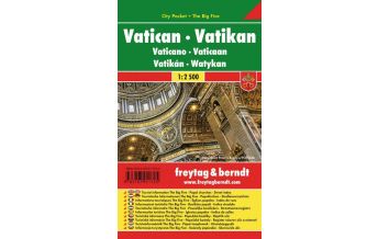 City Maps Vatikan - Papstkirchen, City Pocket + The Big Five Freytag-Berndt und ARTARIA