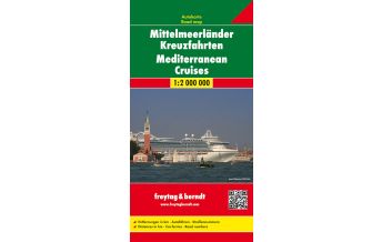 Straßenkarten Spanien freytag & berndt Autokarte Mittelmeerländer Kreuzfahrten 1:2 Mio. KOMPASS freytag & berndt