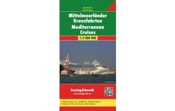 Straßenkarten Spanien freytag & berndt Autokarte Mittelmeerländer Kreuzfahrten 1:2 Mio. KOMPASS freytag & berndt