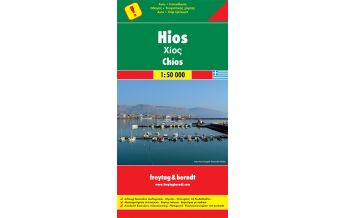 Straßenkarten Griechenland freytag & berndt Auto + Freizeitkarte Griechenland, Hios/Chios 1:50.000 KOMPASS freytag & berndt
