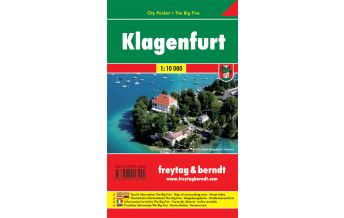City Maps Klagenfurt, City Pocket + The Big Five 1:10.000 Freytag-Berndt und ARTARIA