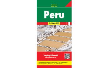 Road Maps f&b Autokarte Peru 1:1 Mio. Freytag-Berndt und ARTARIA