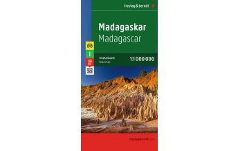 Straßenkarten Afrika f&b Autokarte Madagaskar 1:1 Mio. KOMPASS freytag & berndt