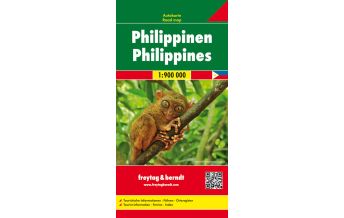 Straßenkarten Asien f&b Autokarte Philippinen 1:900.000 Freytag-Berndt und ARTARIA