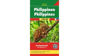 Straßenkarten Asien f&b Autokarte Philippinen 1:900.000 Freytag-Berndt und ARTARIA